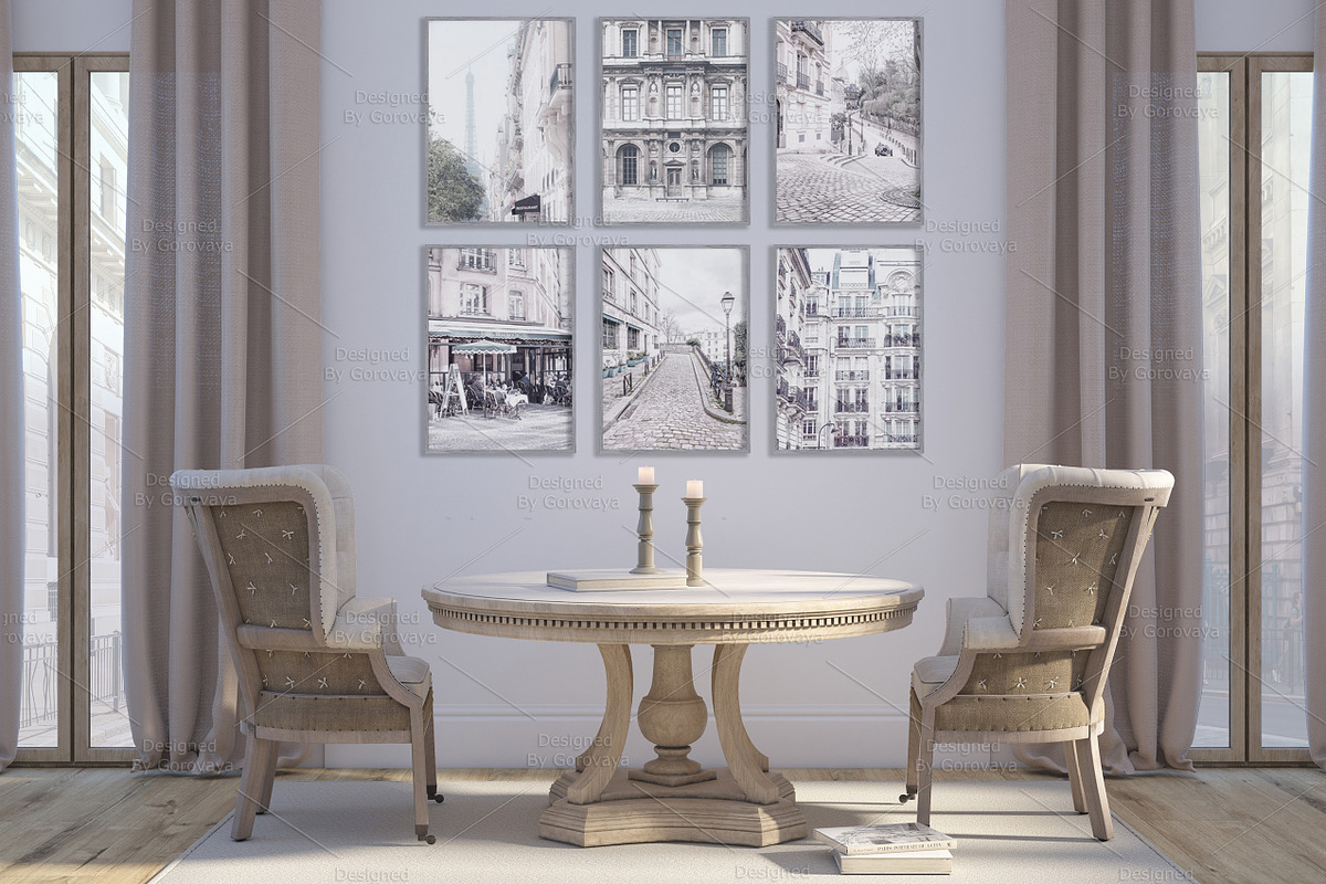 Interior Mockup, English Living Room, a Product Mockup by Designed By Gorovaya (Photo 5 of 6)
