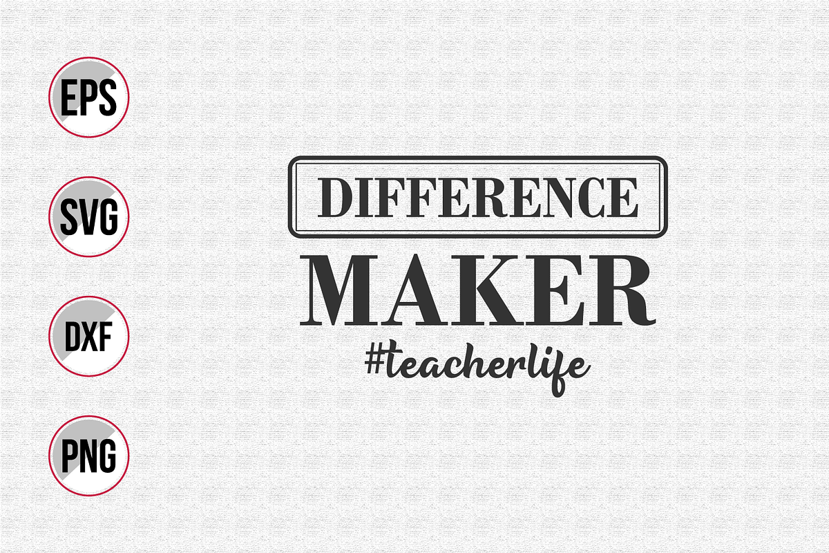 Teacher typographic svg bundle., a Graphic by Uniquesvg99 (Photo 17 of 21)