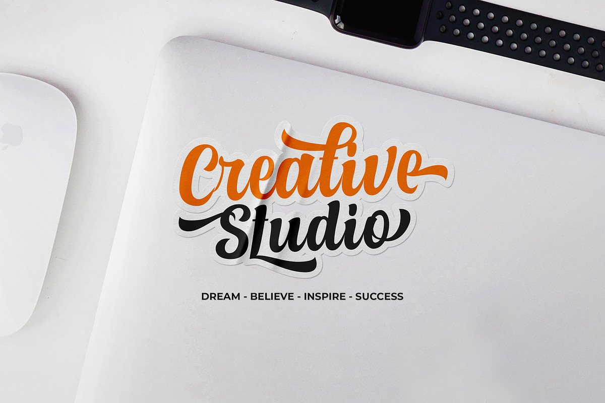 Alexandria Script Layered Fonts, a Script Font by Debut Studio (Photo 11 of 15)