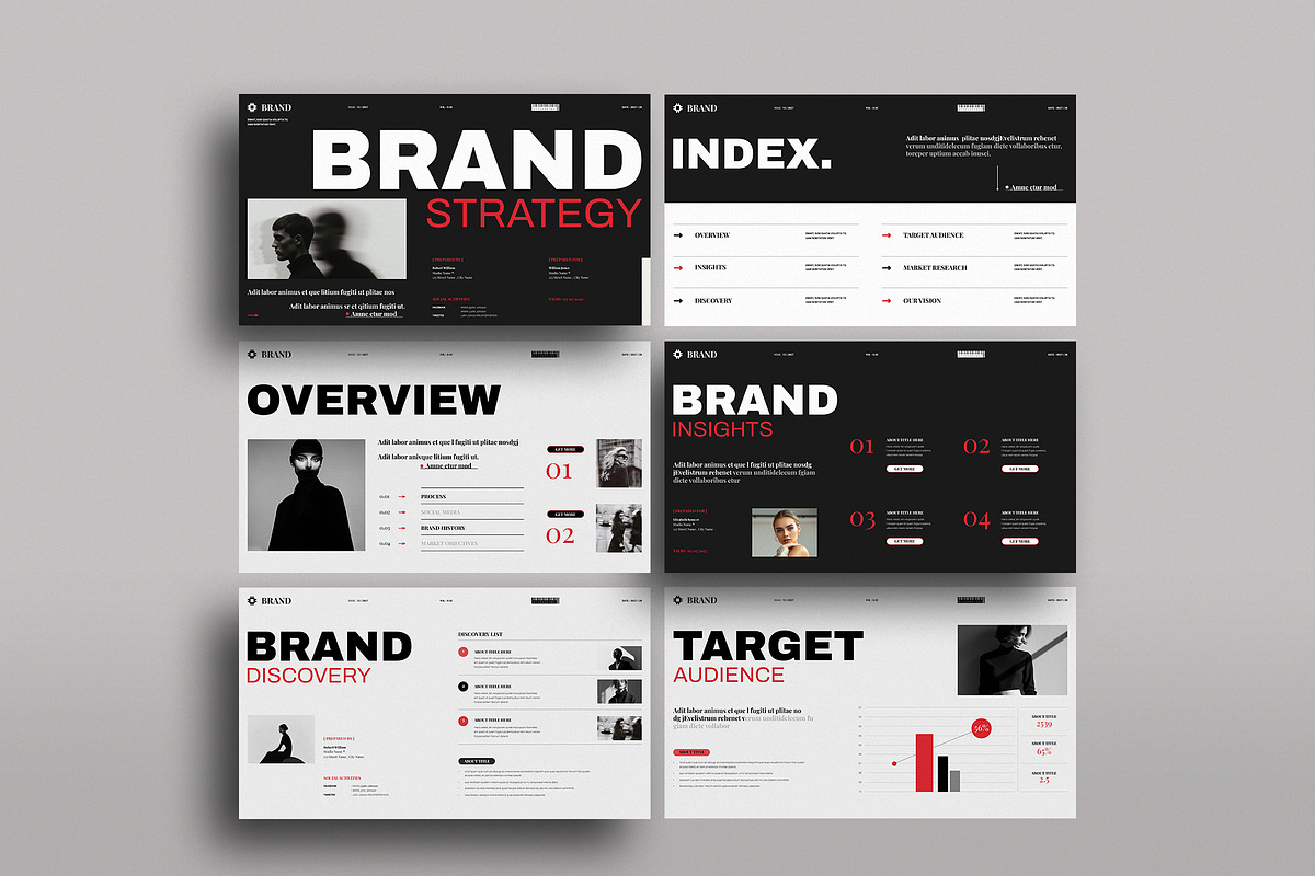 Brand Strategy Presentation Template, a Presentation Template by TemplateFolio-Shop (Photo 3 of 11)