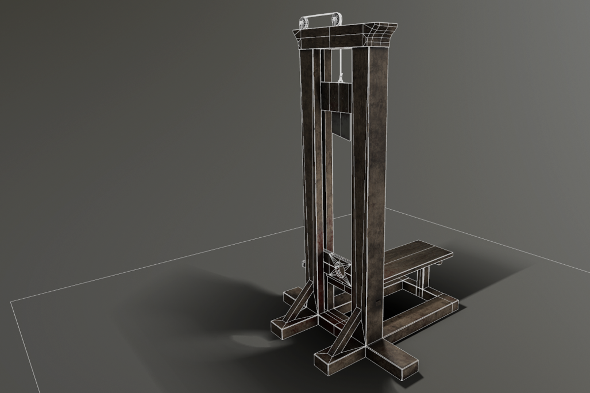 Guillotine PBR, an Environmental 3D Model by en3my71 (Photo 9 of 11)