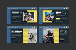 ADSKHAN Google Slides Template