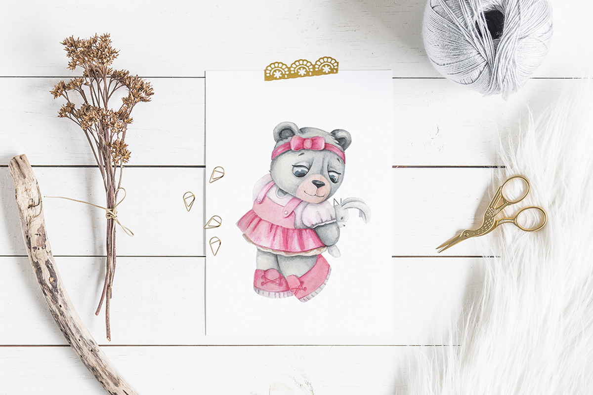 BEARS & LETTERS, a Graphic by Luba Vega (Photo 12 of 14)