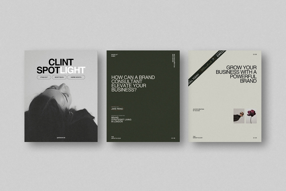 ZAVI | Social Media Kit (III), a Social Media Template by The Aesthetic Studio (Photo 8 of 10)
