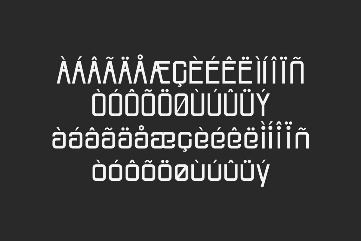 Osore – Sleek Tech Sans, a Sans Serif Font by Artiveko (Photo 5 of 8)