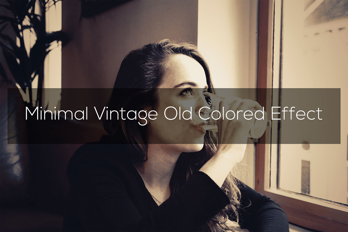 Minimal Vintage Old Colored Effect