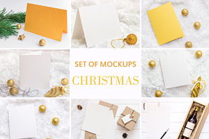 Set Mockups. CHRISTMAS