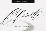 Ofinitti, a Script Font by pineungtype (Thumbnail 1 of 11)