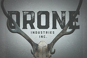 Drone Ranger Display Font, a Sans Serif Font by Vintage Type Company (Thumbnail 6 of 9)