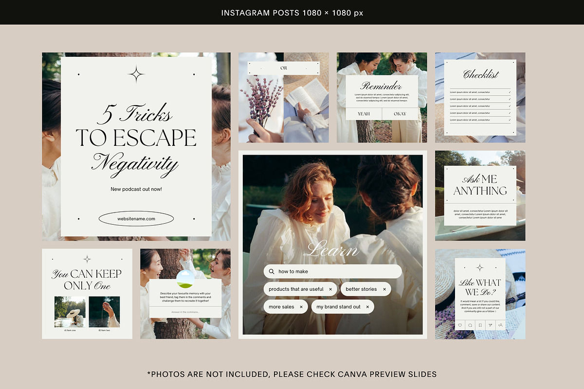 42 Instagram Post and Stories v2, a Social Media Template by Studio K (Photo 7 of 9)