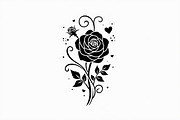 Elegant Rose Flower Bundle, an Illustration by Gfx_Store (Thumbnail 8 of 9)
