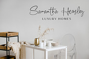 Houstonfield//Modern Script Font, a Handwritten Font by PeachCreme (Thumbnail 8 of 13)
