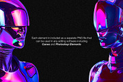Pulse 250 PNG Collage Creator, an Object Graphic by Graphicdome (Thumbnail 6 of 22)