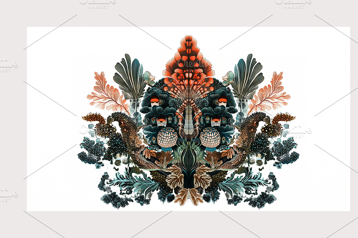 Muji Co · Symmetrical Botanics, a Decorative Illustration by milatovar (Photo 7 of 16)