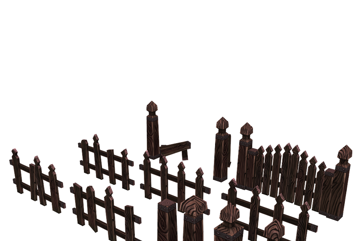 Halloween Cemetery Set, an Environmental 3D Model by 3Dfancy (Photo 12 of 12)