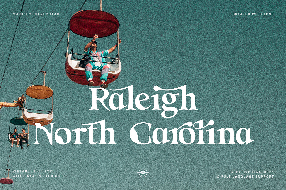 Eighties Nostalgia - Ligature Serif, a Serif Font by SilverStag Type Foundry (Photo 15 of 20)