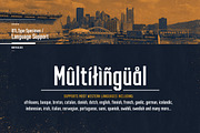 North Block - Display Font, a Sans Serif Font by BoxTube Labs (Thumbnail 5 of 9)