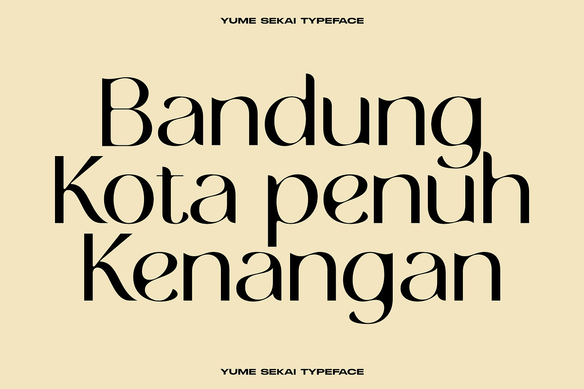 Yumesekai Typeface, a Sans Serif Font by INKSUN™ (Photo 5 of 11)