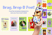 Funky & Vibin Branding Starter Kit, a Branding & Logo Template by Hell Yeah Designs (Thumbnail 13 of 16)