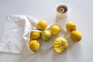Fresh yellow lemons, a Food & Drink Photo by Imaginarium