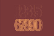 Wide Saloon - Display Font, a Serif Font by Vintage Font Lab (Thumbnail 7 of 9)