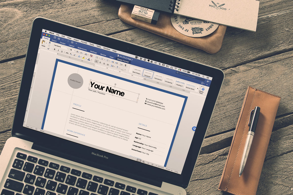 Clean Resume/Cv Template Volume 9, a Resume Template by TheResumeCreator (Photo 6 of 6)