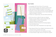 Assorted Notebooks Canva Mockup Set, a Books & Magazine Mockup by Mockup Scene (Thumbnail 2 of 13)