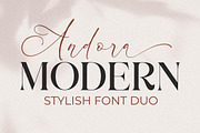 Andora Modern Font Duo, a Serif Font by Storytype Studio (Thumbnail 1 of 15)