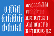 Bold Riot Modern Blackletter, a Blackletter Font by timelesstype.co (Thumbnail 19 of 20)