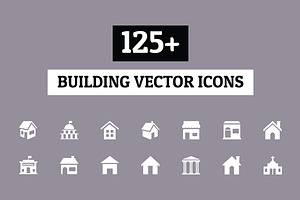 125 Building Vector Icons