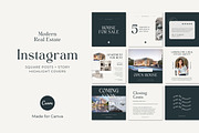 Instagram Real Estate Canva Template, a Social Media Template by Kalo Media Hawaii (Thumbnail 1 of 11)