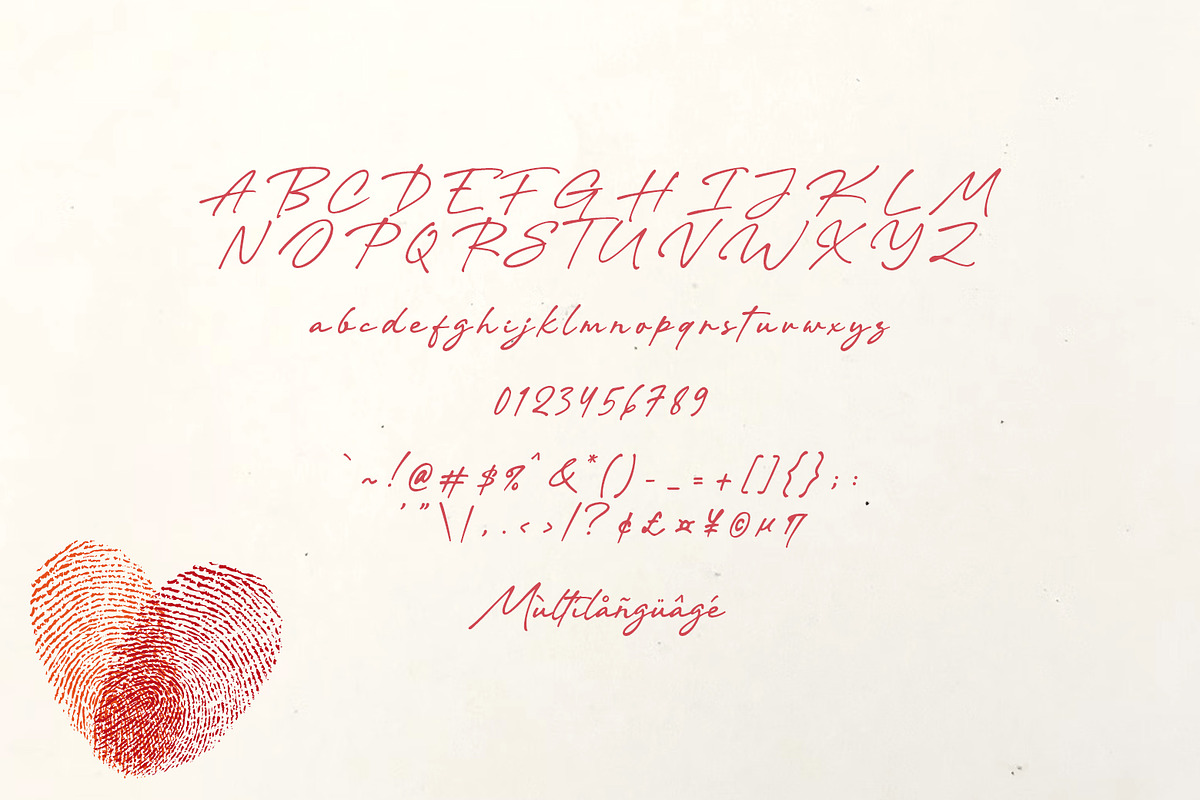 Valen Valentine Font Duo, a Script Font by khurasan (Photo 6 of 7)