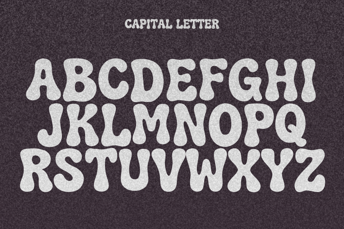 Sloppy Notes Groovy Bubble ypeface, a Serif Font by AN Productions (Photo 4 of 6)