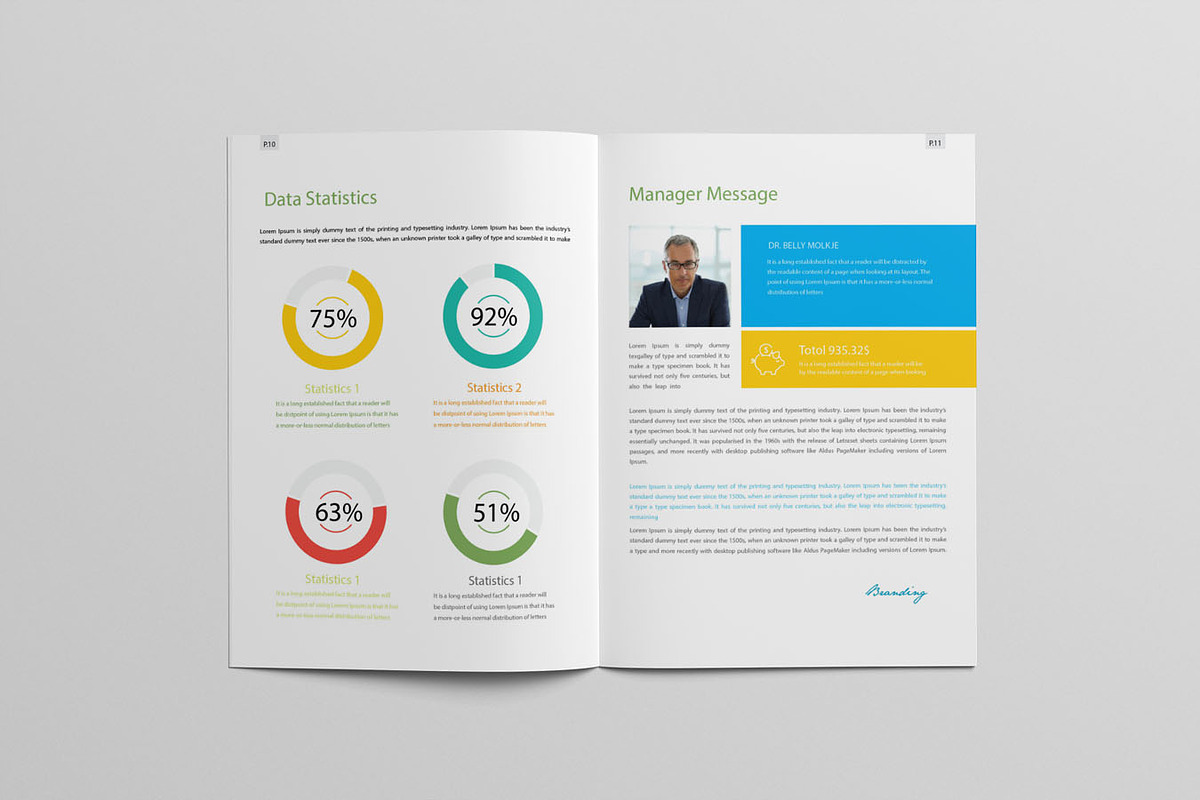 Company Profile Template WORD & INDD, a Brochure Template by Taiffco (Photo 7 of 8)