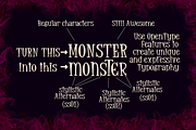 Grumbledook - a grumbly typeface, a Font by Amber Nest Design (Thumbnail 7 of 8)