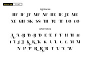 Filora All Caps Serif Font, a Serif Font by Idea Studio (Thumbnail 9 of 13)
