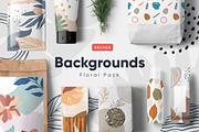 Floral Backgrounds & Patterns, a Pattern Graphic by kavoon (Thumbnail 1 of 13)