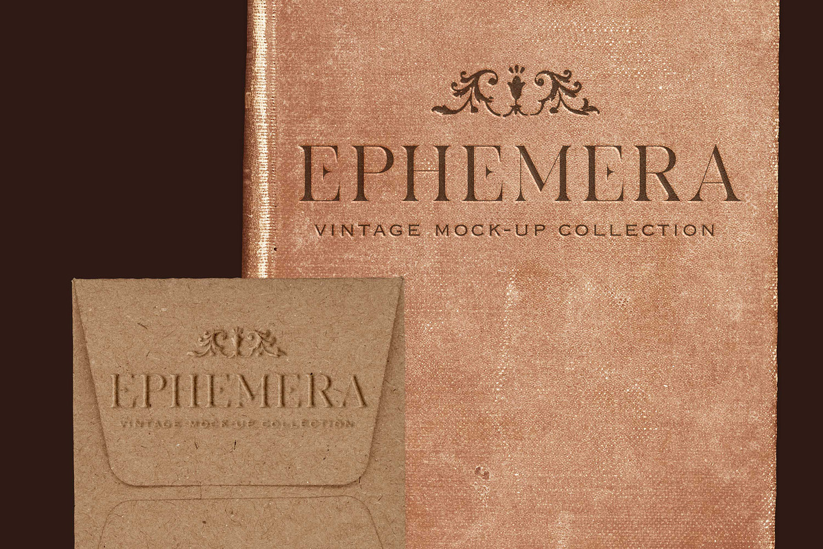 Vintage Logo Branding Mockup Creator, a Books & Magazine Mockup by Eclectic Anthology (Photo 10 of 13)