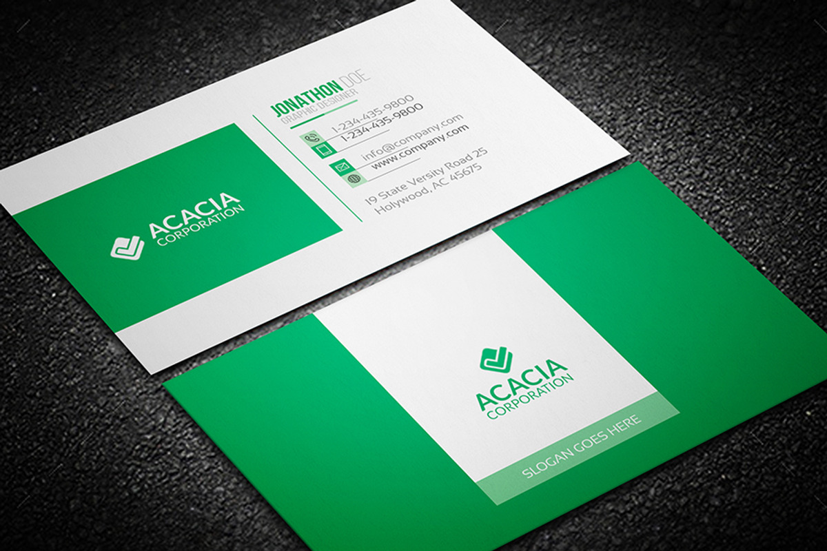 Kano Business Card, a Business Card Template by DesignGhar (Photo 1 of 6)