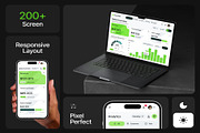 Flux - CRM Dashboard UI KIT, an UI Kit Template by Creative Perspective (Thumbnail 2 of 7)