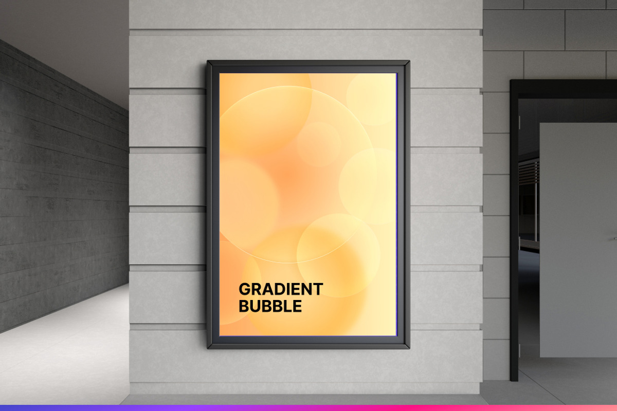 Gradient Bubble Background, a Background Graphic by Loin Studio (Photo 5 of 5)