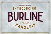 Burline Typeface, a Script Font by Secondivison Supply (Thumbnail 2 of 6)