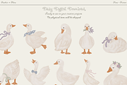 Feather & Flora Watercolor Clip Art, an Animal Illustration by Fins and Fiction (Thumbnail 5 of 5)