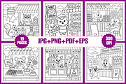 Cozy Shop For Adults, an Animal Illustration by Coco Bloom (Thumbnail 2 of 3)