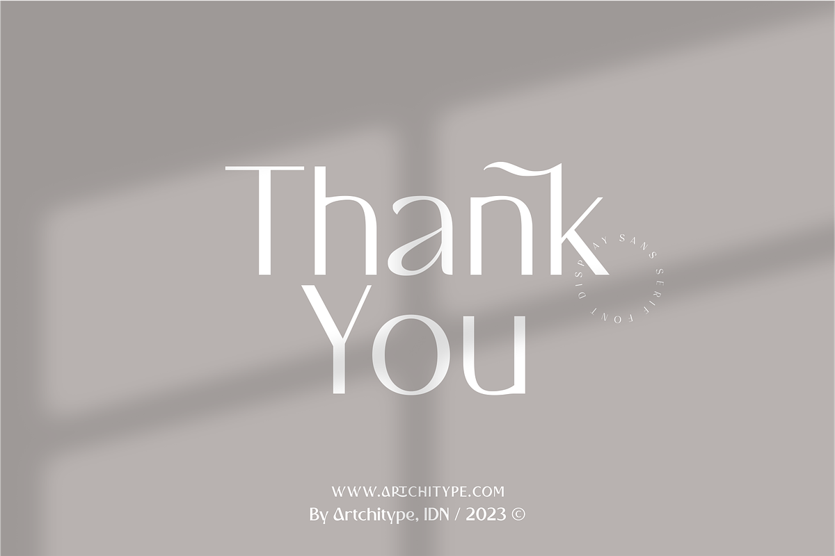 Angelica Nagita - Display Serif Font, a Serif Font by Artchitype Studio (Photo 10 of 10)