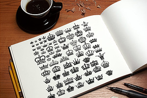 Heraldic Crowns Collection Set 1