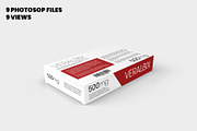 Medicine Box Mock-up v.2 - 9 Views, a Packaging Mockup by Illusiongraphic (Thumbnail 9 of 21)