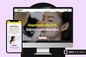 Beauty Brand Wix Studio Template, a Wix Template by Collette Collabs