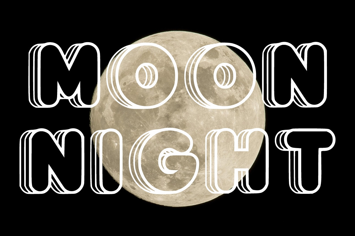 Sweet Moon, a Blackletter Font by Fourteen Letter (Photo 3 of 6)