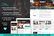 BnB, Cabin, Rental Wordpress Theme, a WordPress Template by Amped Themes (Thumbnail 1 of 6)